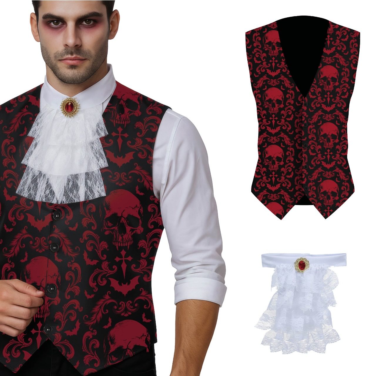 Set Vampire Têtes de Mort