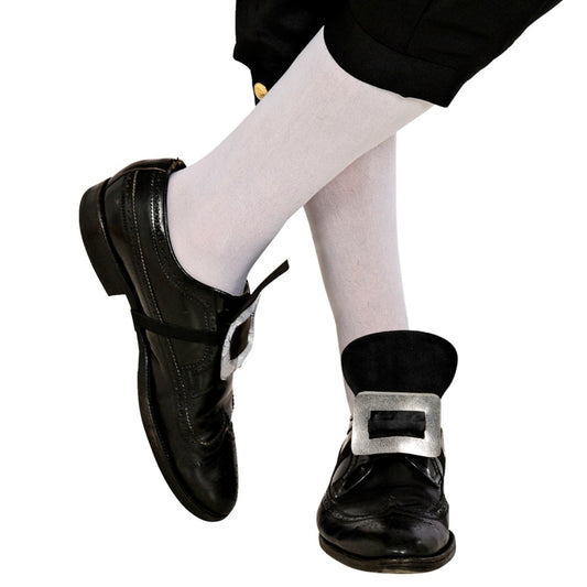 Rabats à Boucles Argentées