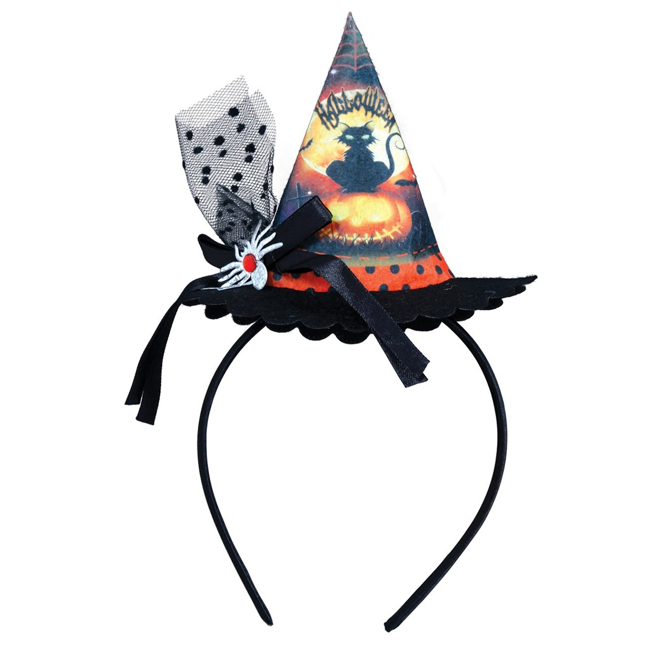 Chapeau de chat sorcière chic