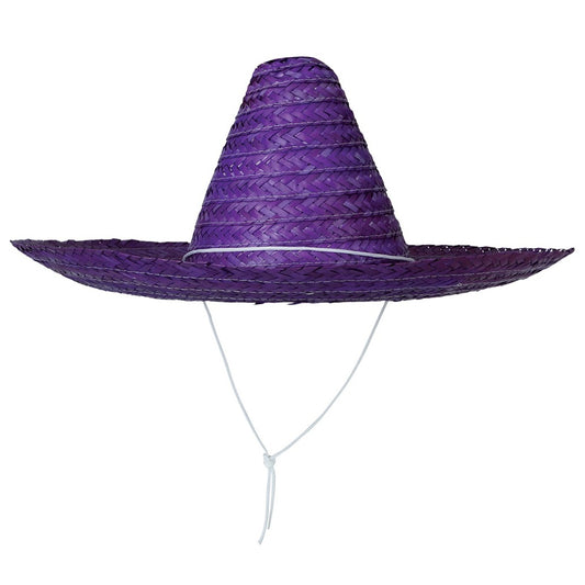 Chapeau Mexicain Violet Éco