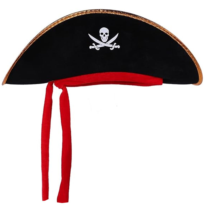 Chapeau de Pirate Eco Skull pour enfants