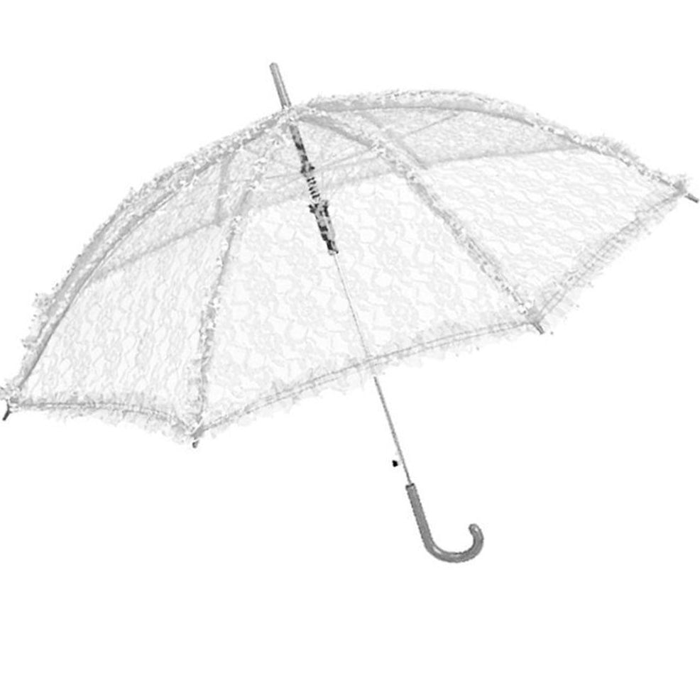Parasol en Dentelle Blanc