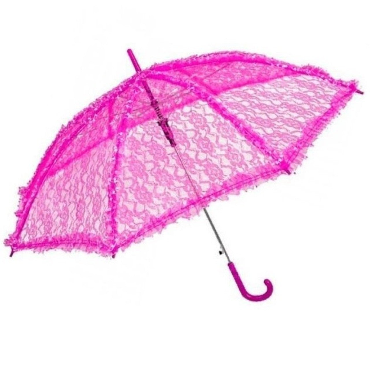 Parasol en Dentelle Fuchsia