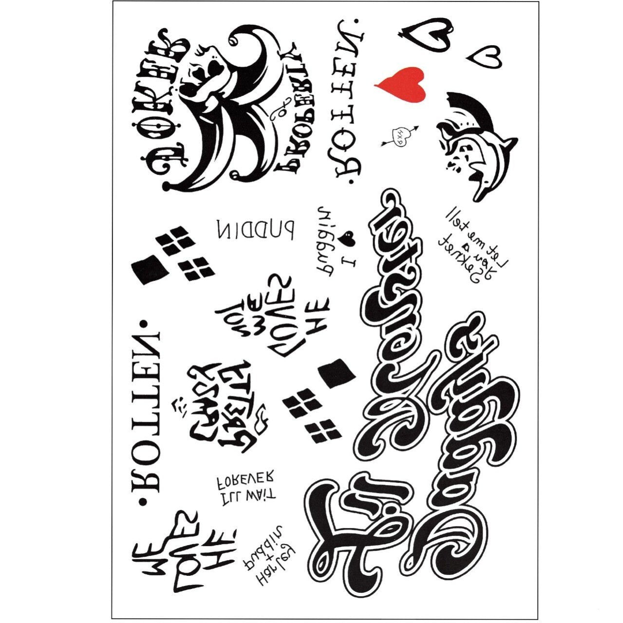 Tatouages de Harley Vil