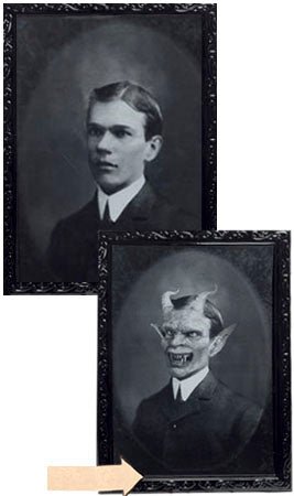 Portrait Horreur Diable