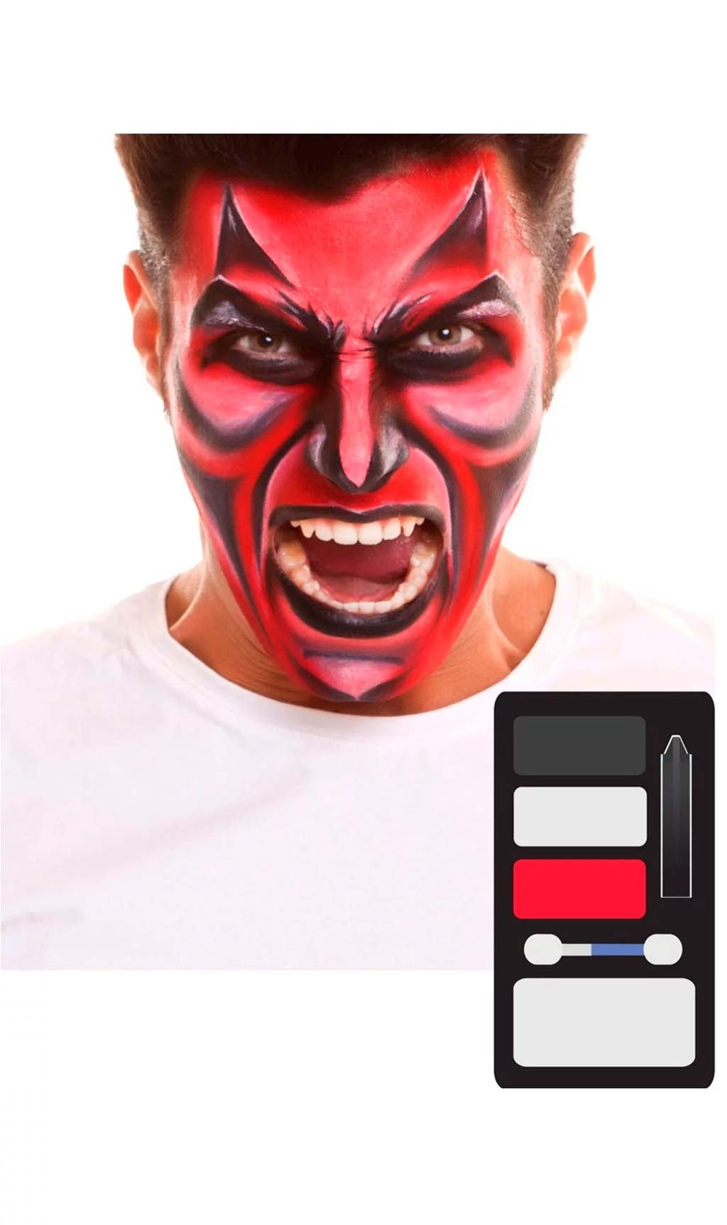 Kit Maquillage Diable pour Halloween