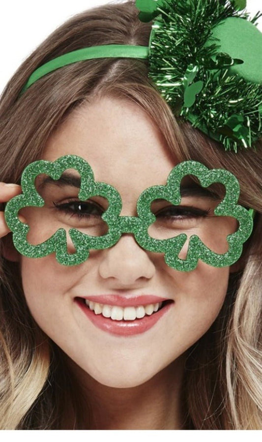 Lunettes de Saint Patrick Paillettes