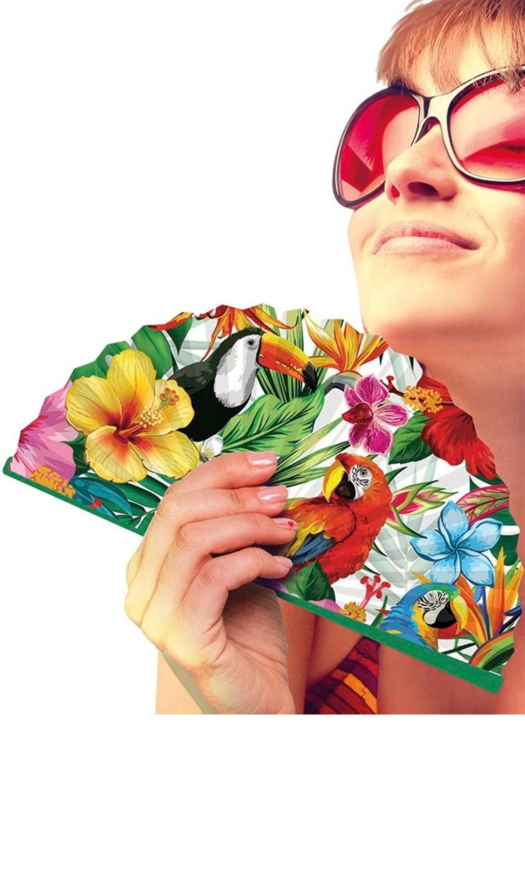 Éventail Hibiscus d'Hawaï