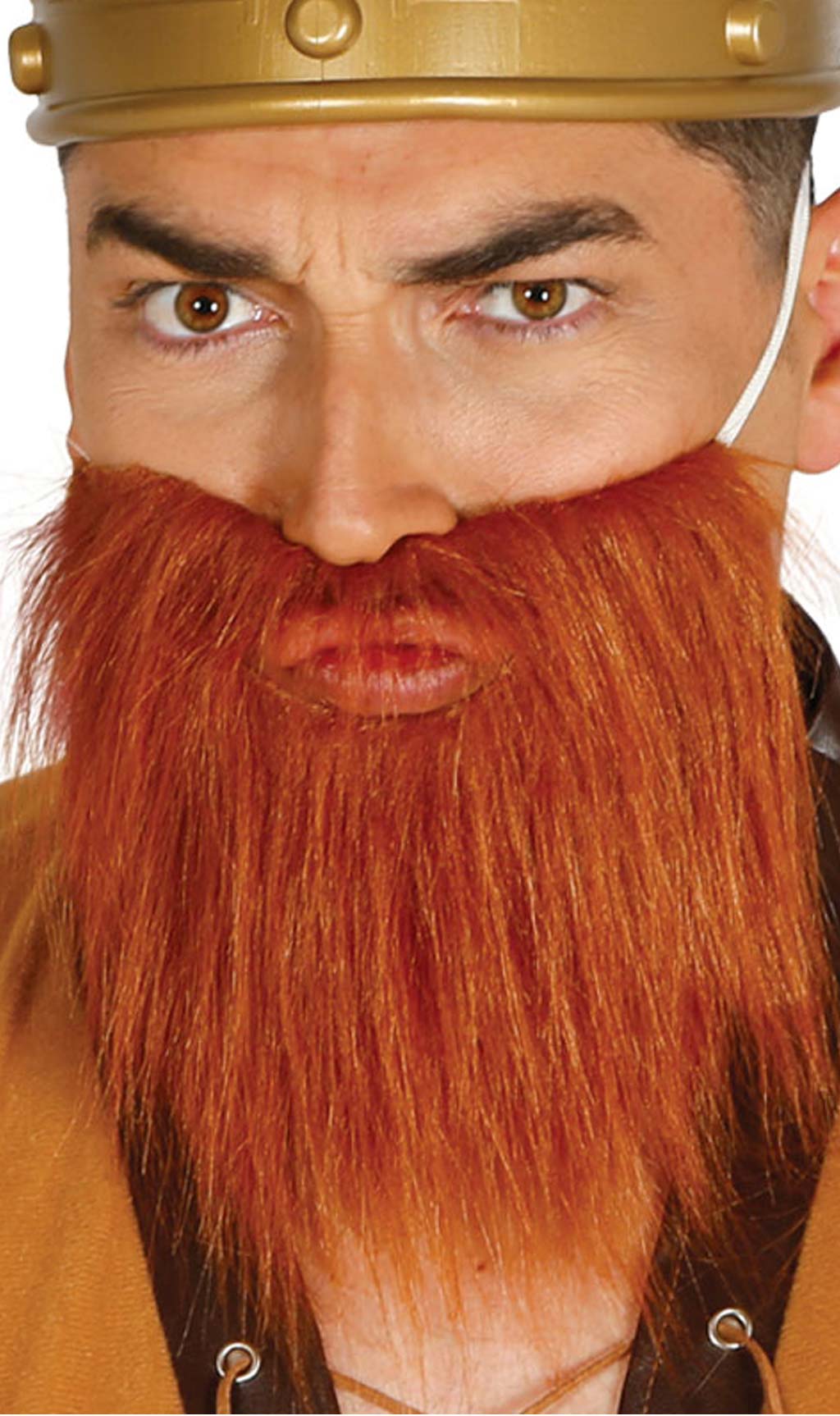 Barbe Châtain Courte