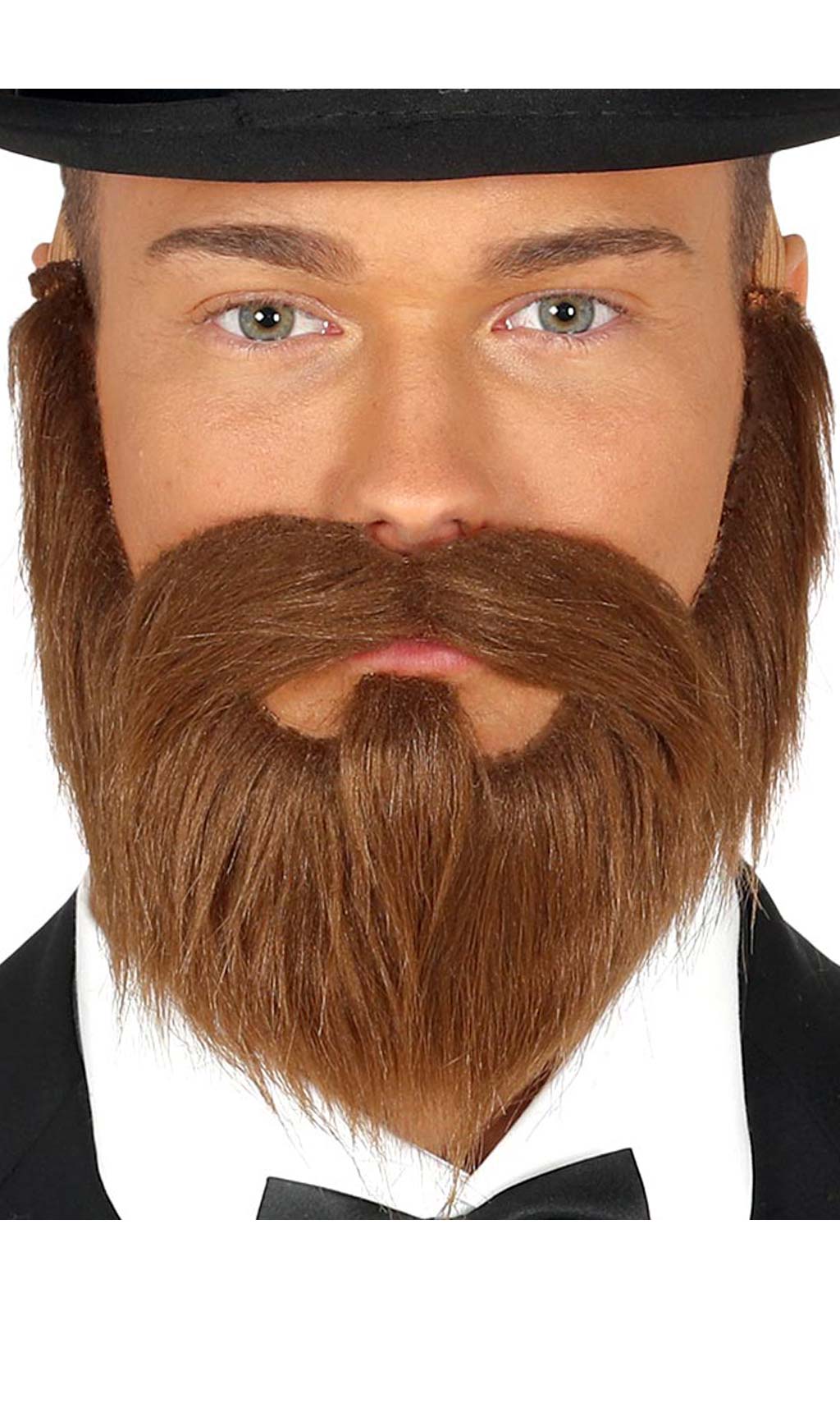 Barbe et Moustache Châtain