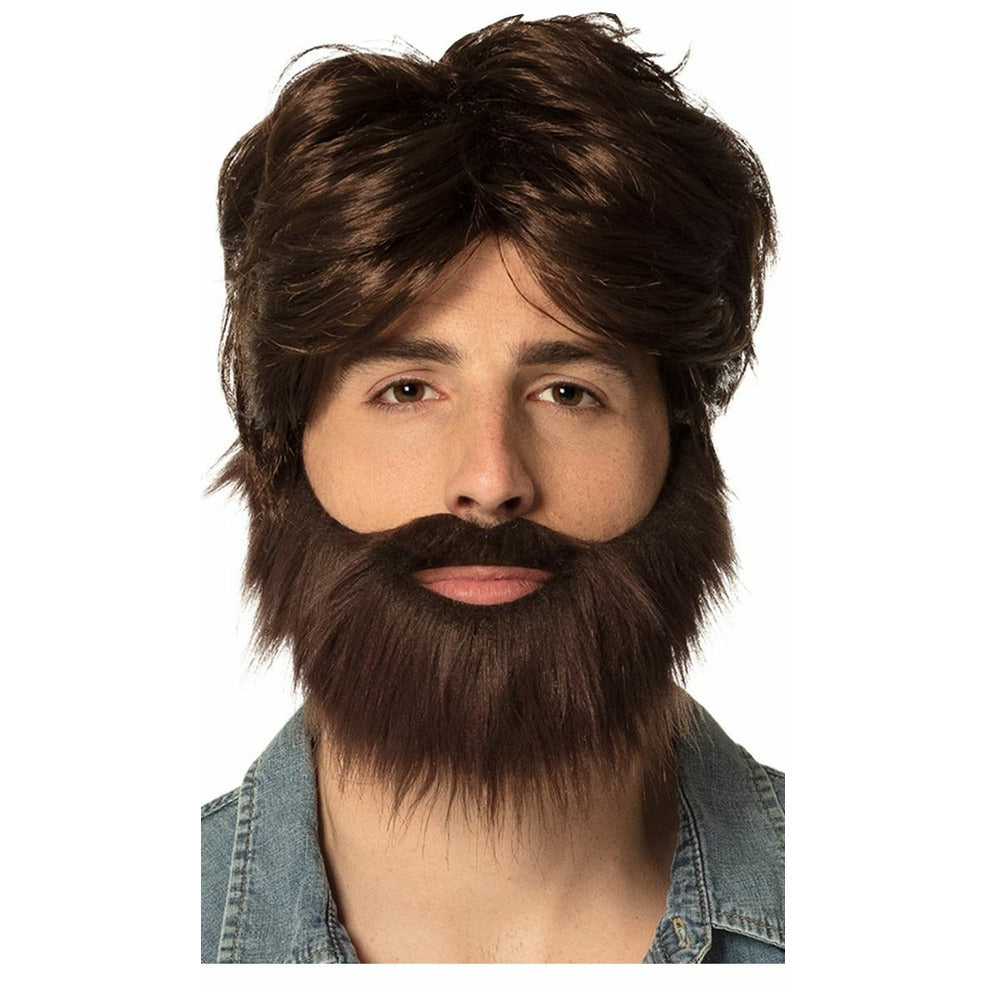 Peluca y Barba Dude | Don Disfraz