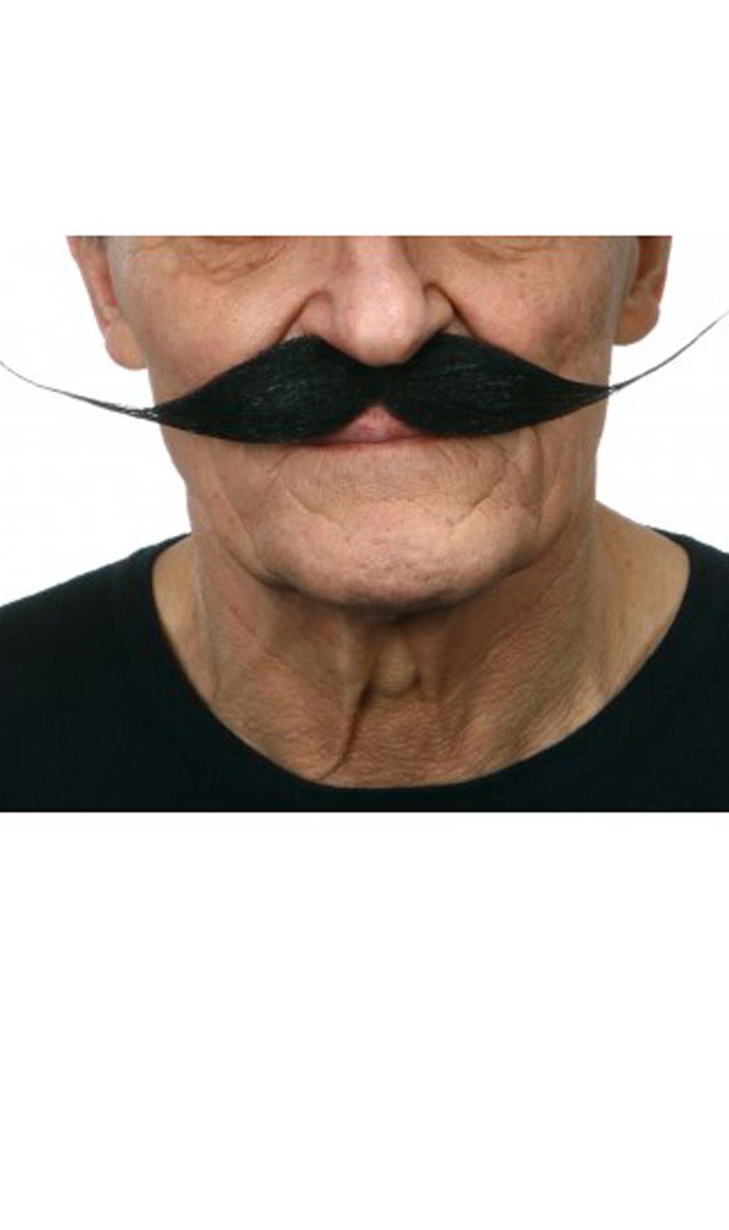 Moustache Noir Professionnelle 023-LH