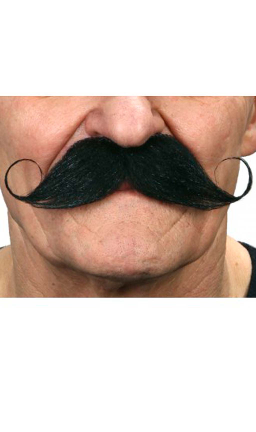 Moustache Noire Professionnelle 037-LH