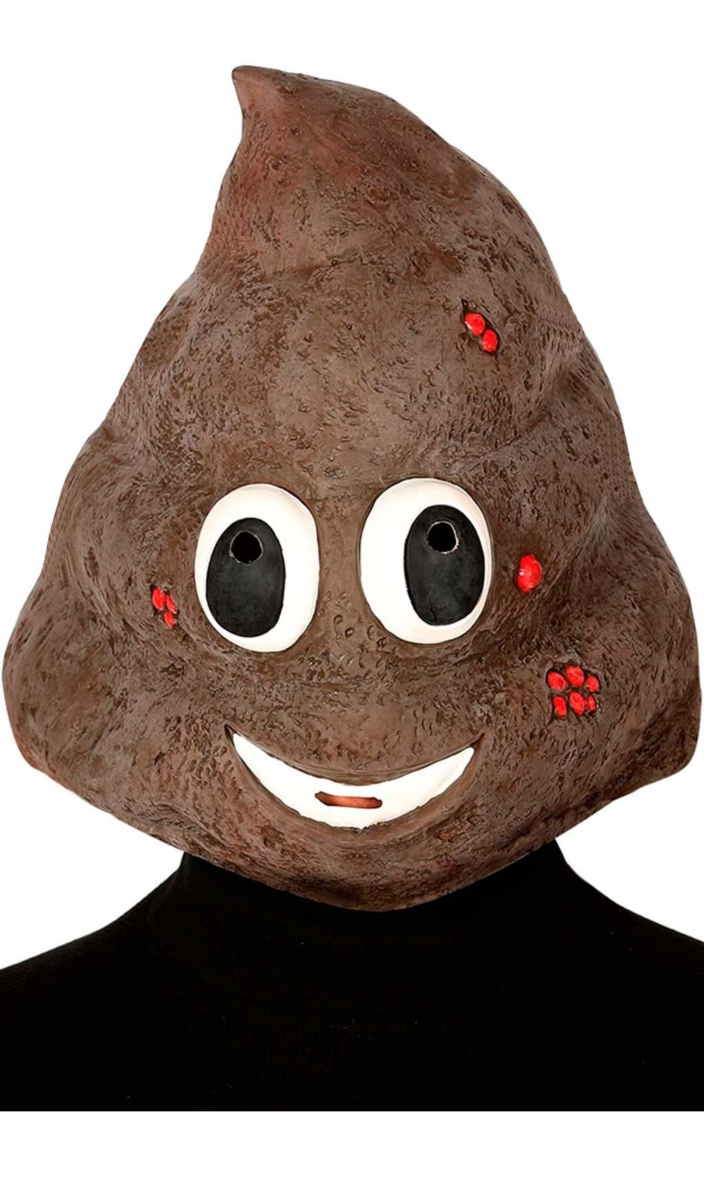 Masque en Latex Émoticône Caca