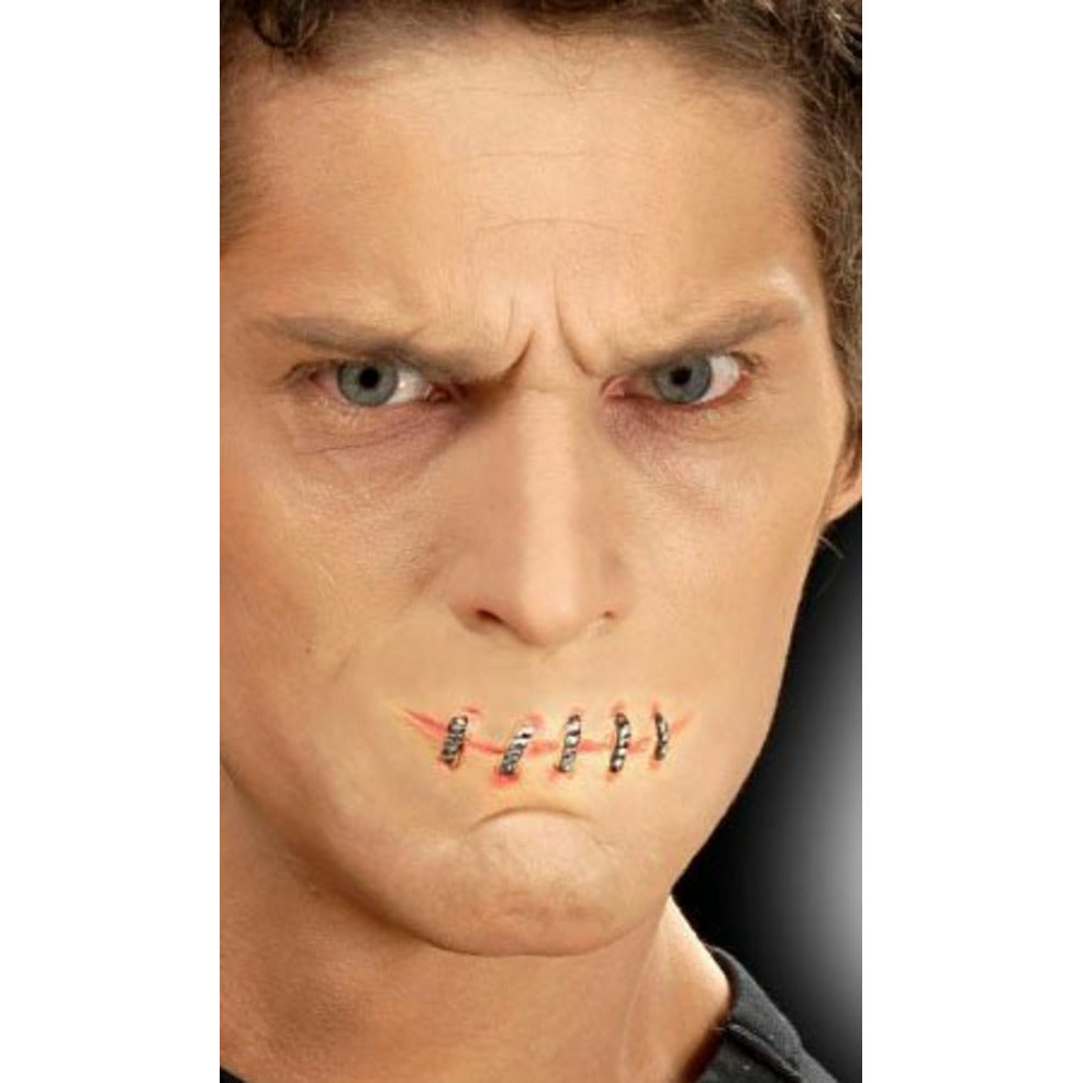 Boca Grapada Látex | Don Disfraz
