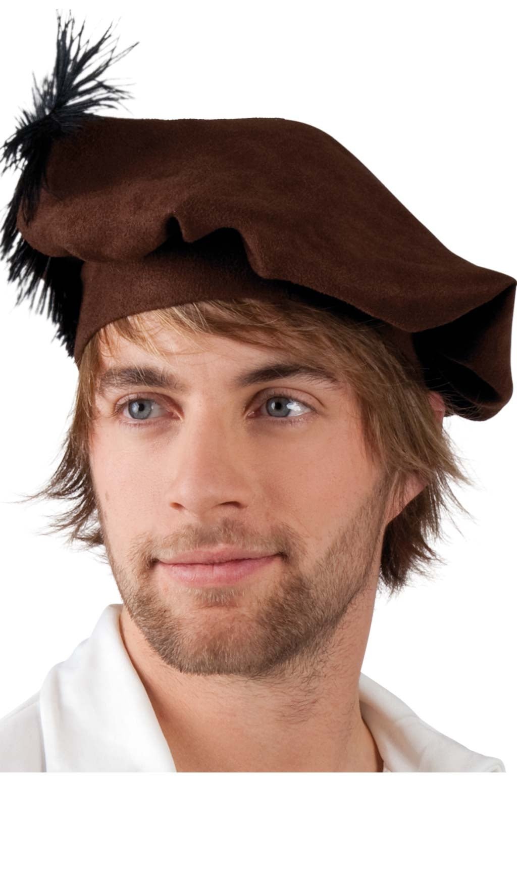 Béret Médiéval Plume