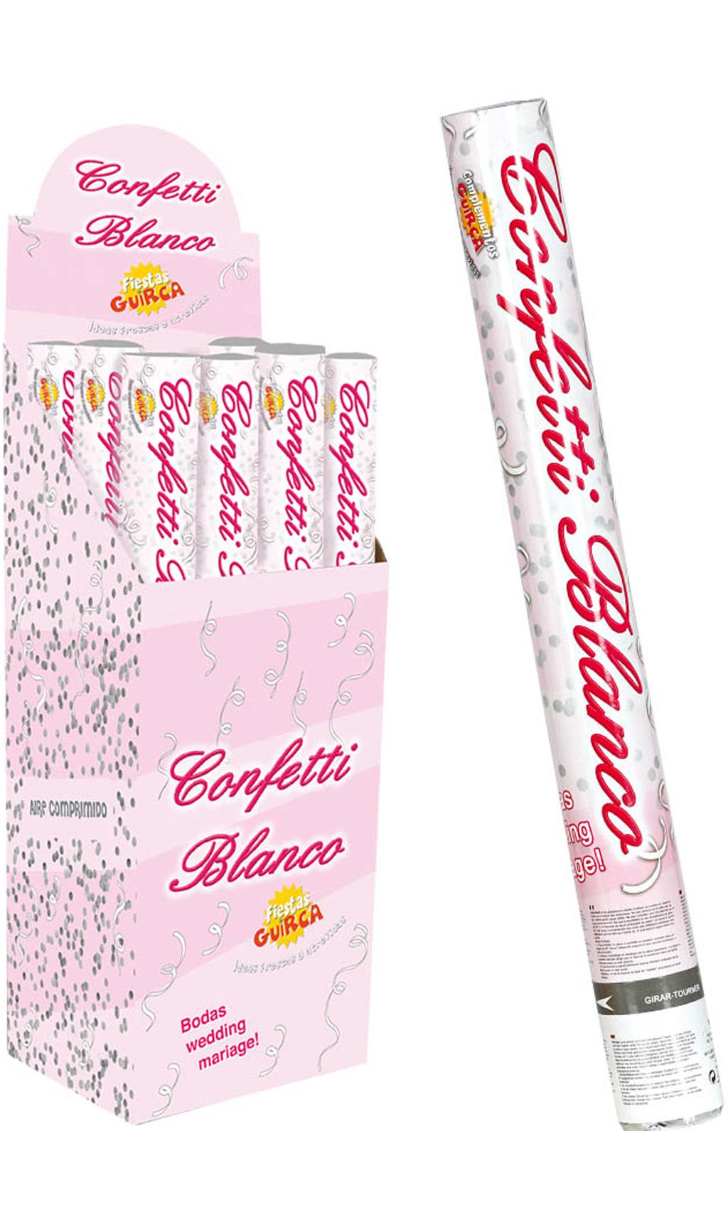 Canon Confettis Argenté