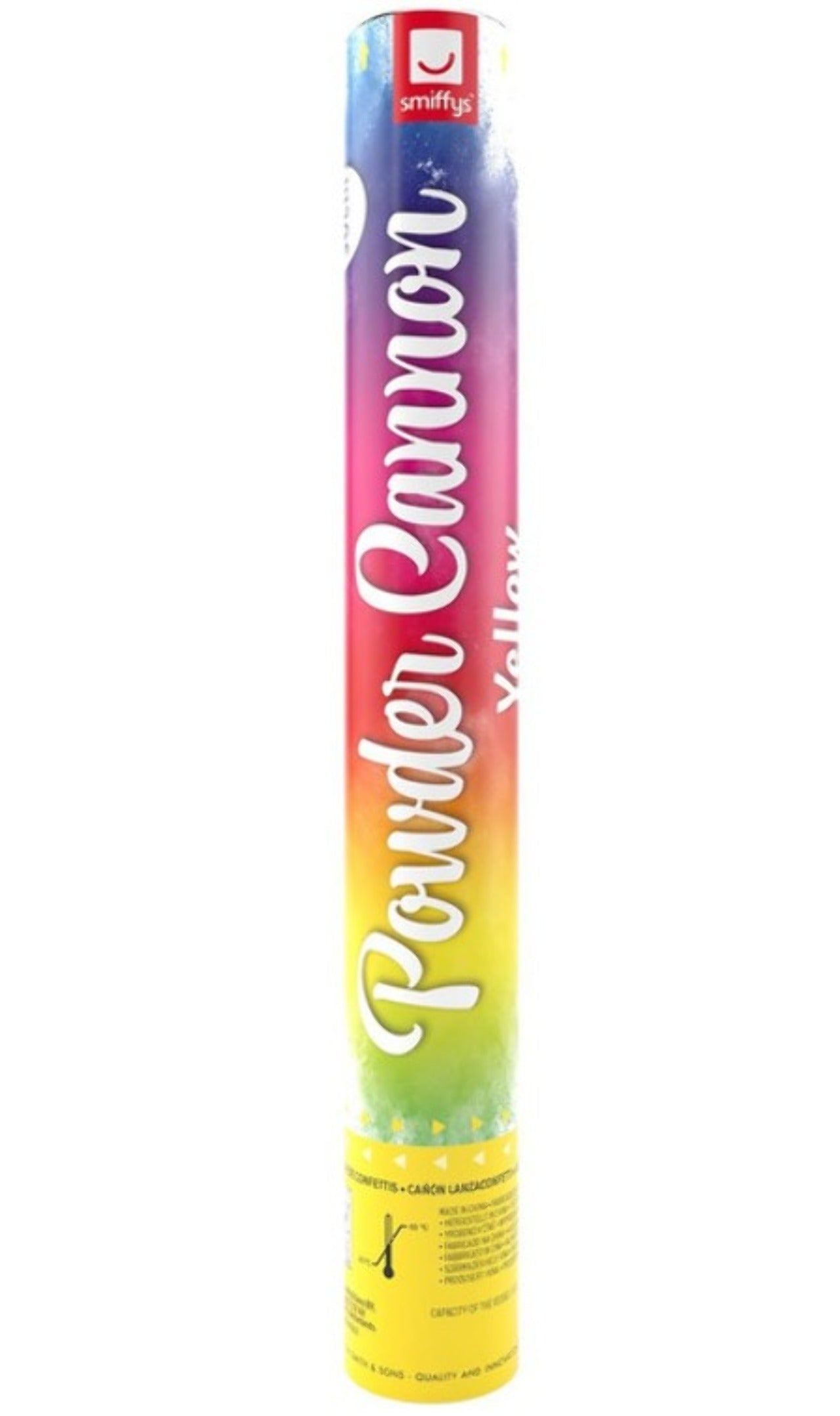 Canon à poudre jaune Holi