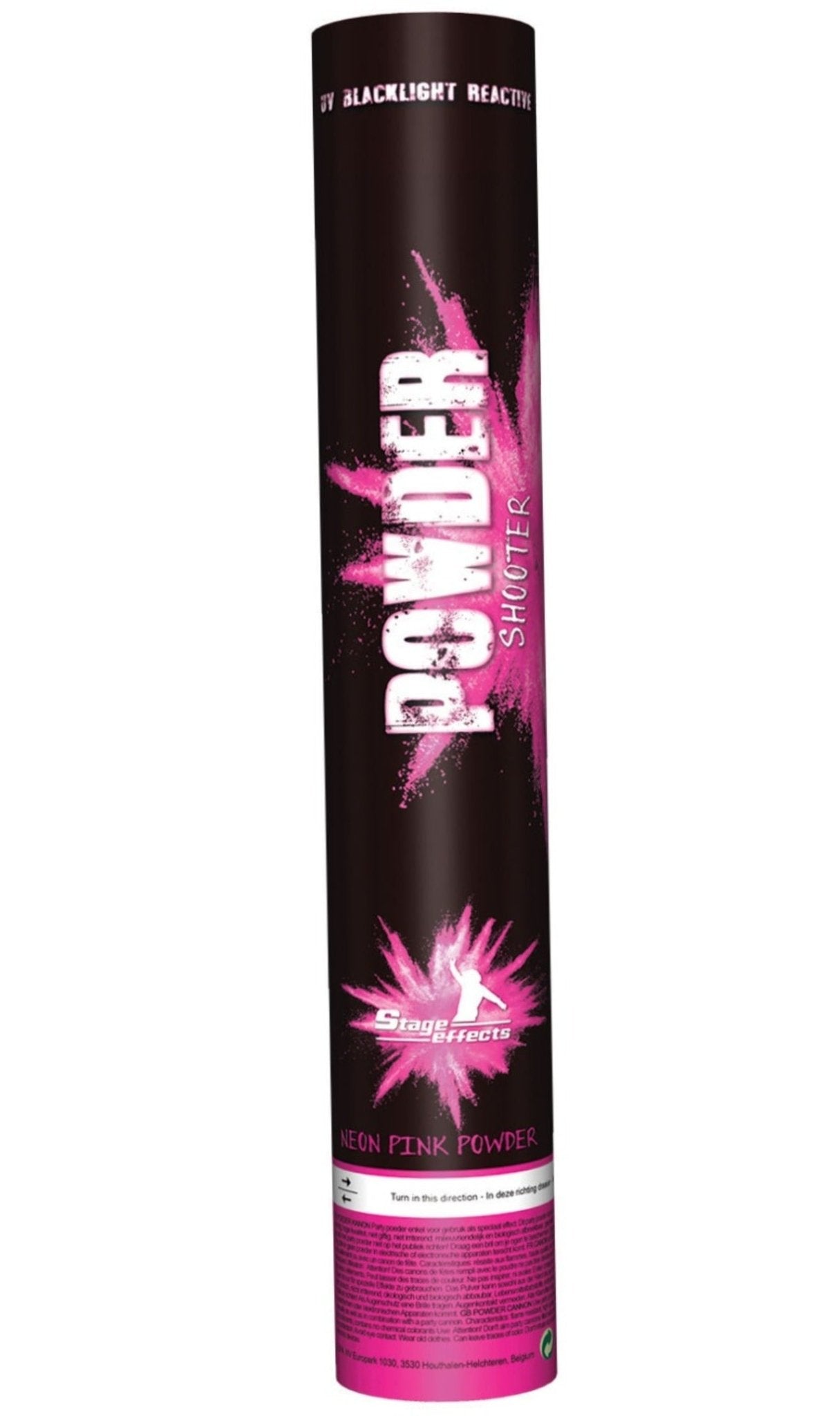 Cañón de Polvo Rosa Neón | Don Disfraz