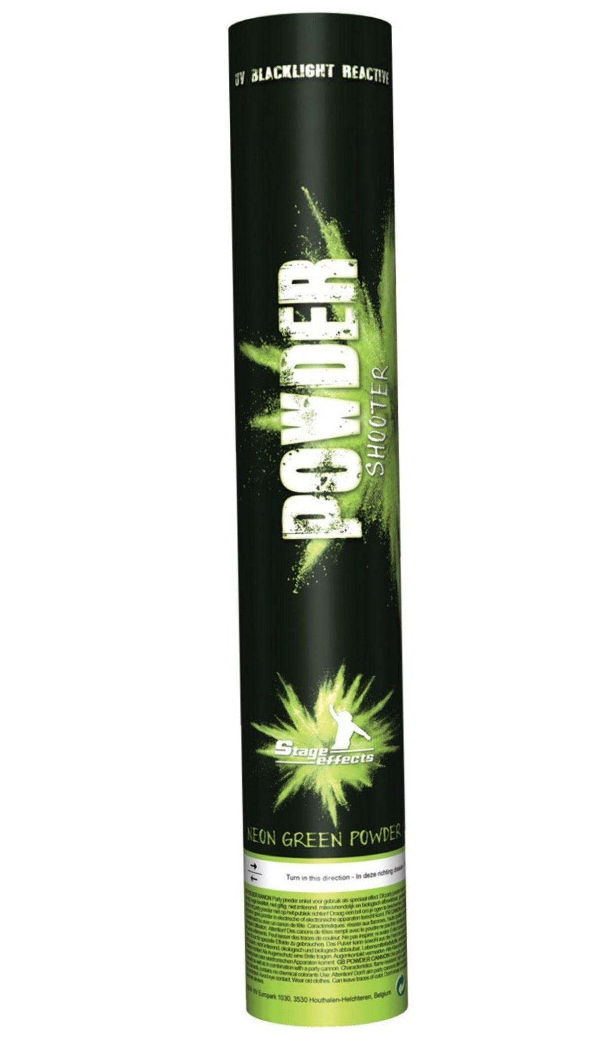 Canon à poudre Verte Néon