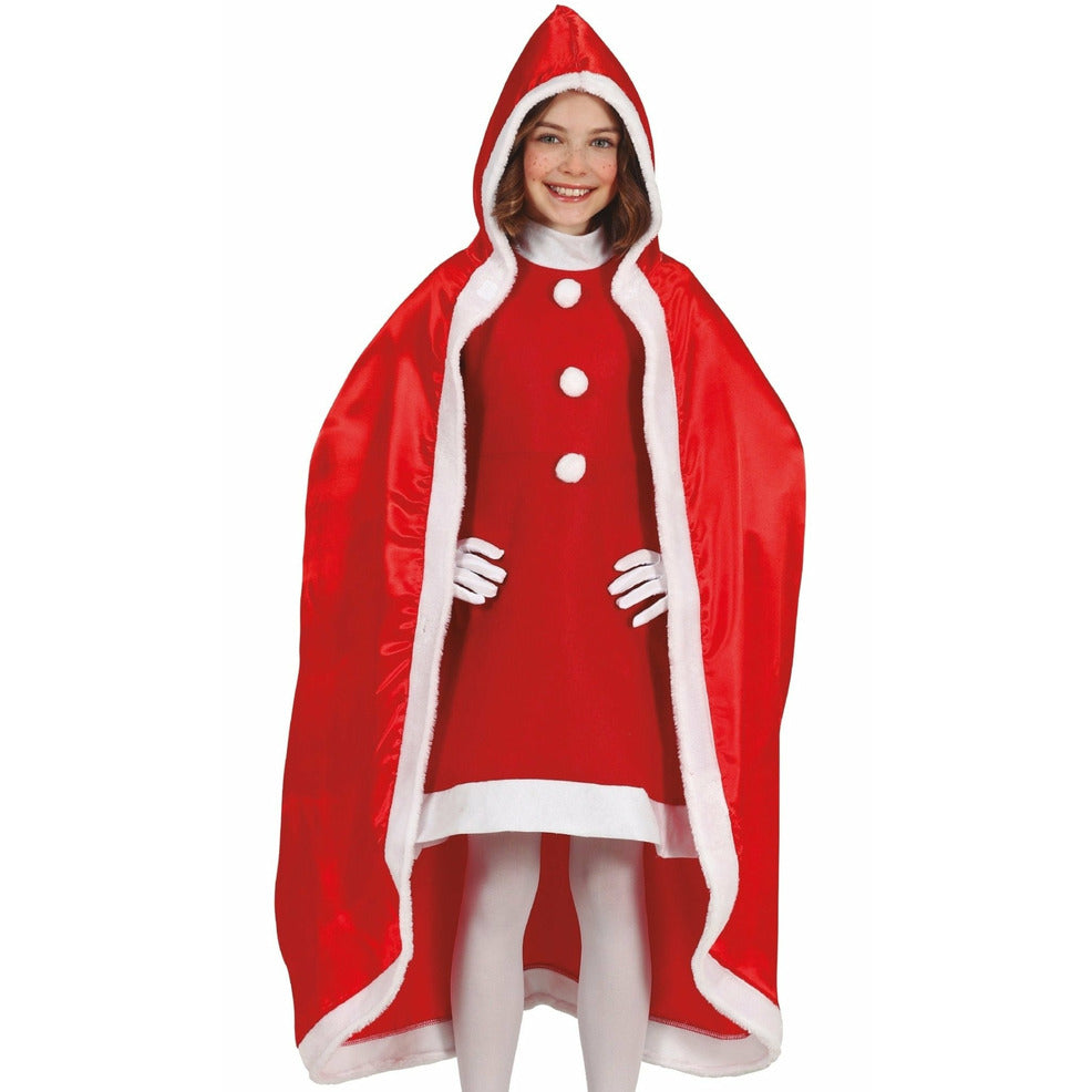 Capa de Mamá Noel infantil | Don Disfraz