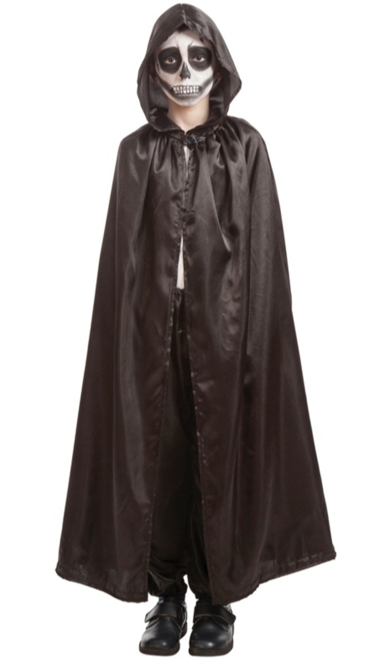 Cape Noire avec Capuche pour enfant