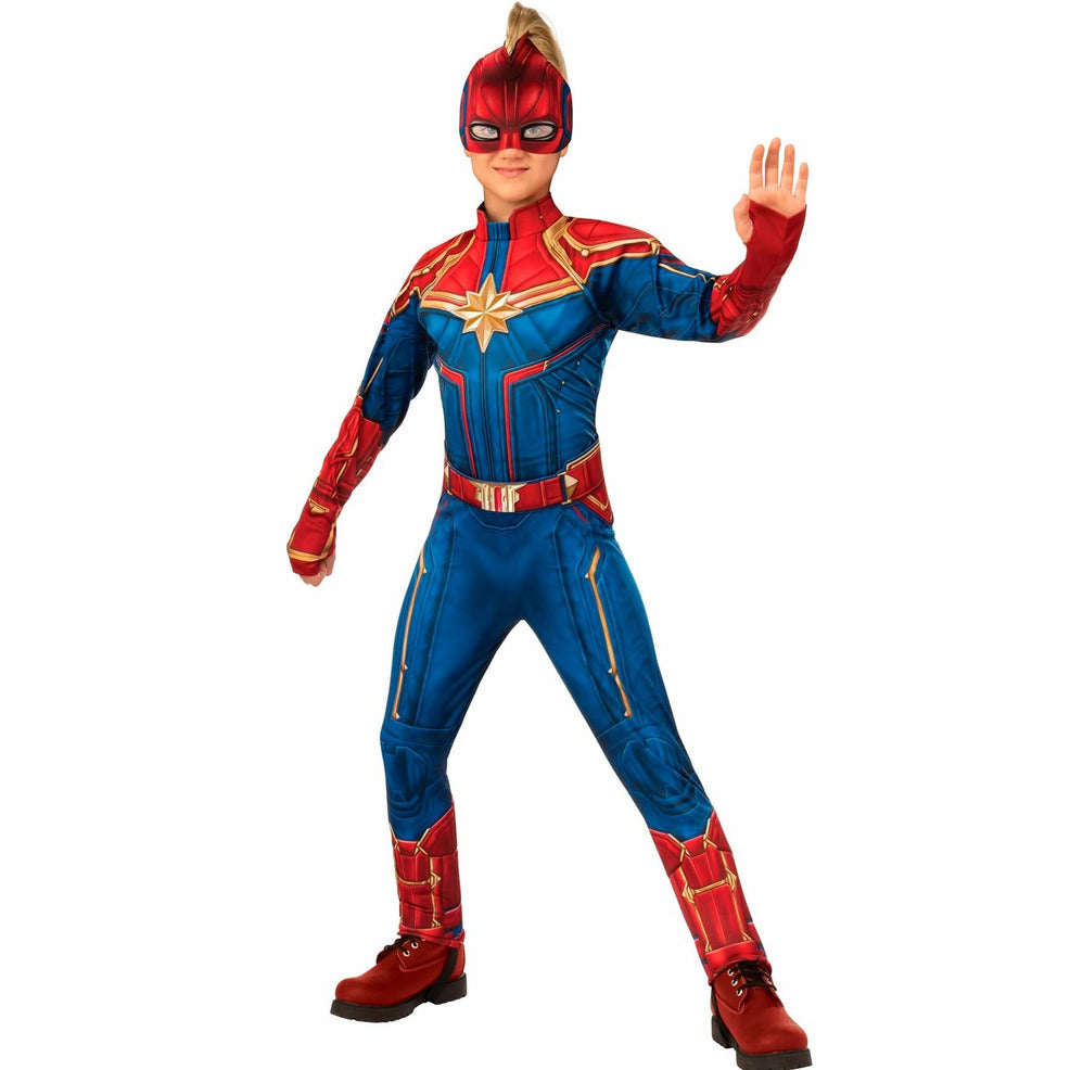 Disfraz de Capitana Marvel™ para niña | Don Disfraz