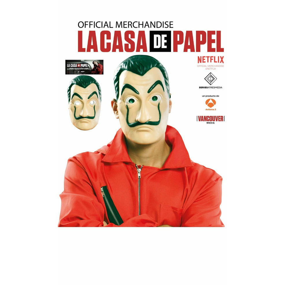 Máscara de látex de Ladrón de La Casa de Papel™ | Don Disfraz