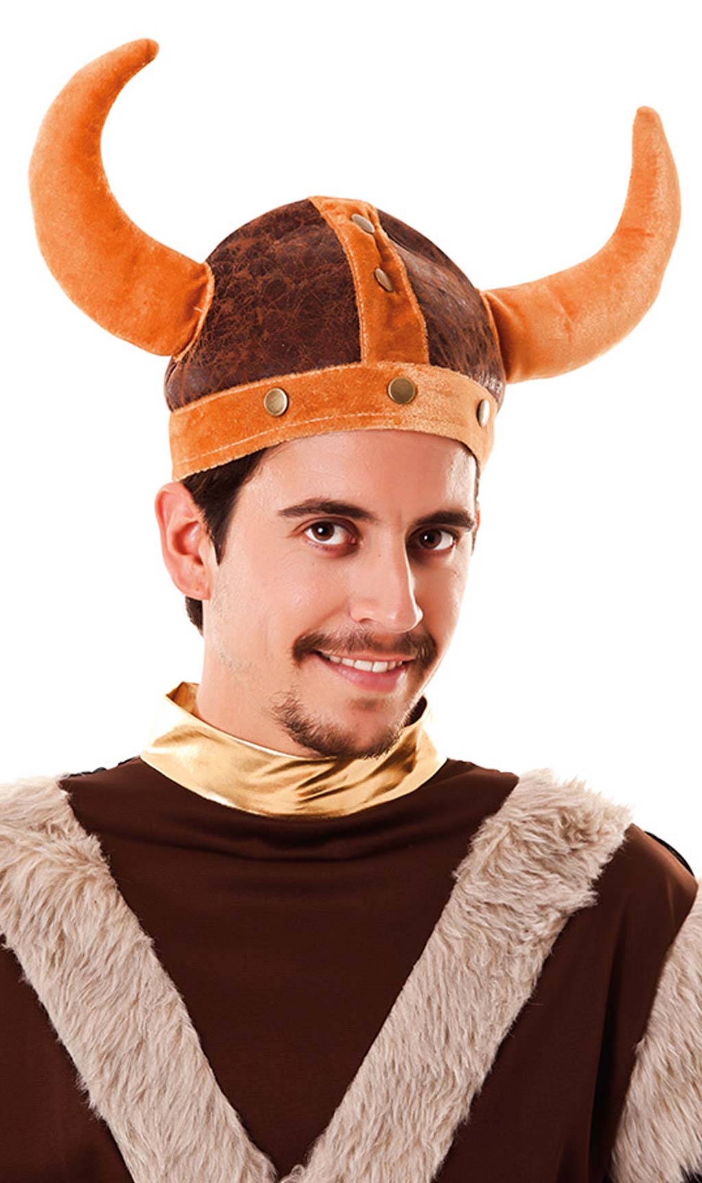 Casque de Viking en Tissu