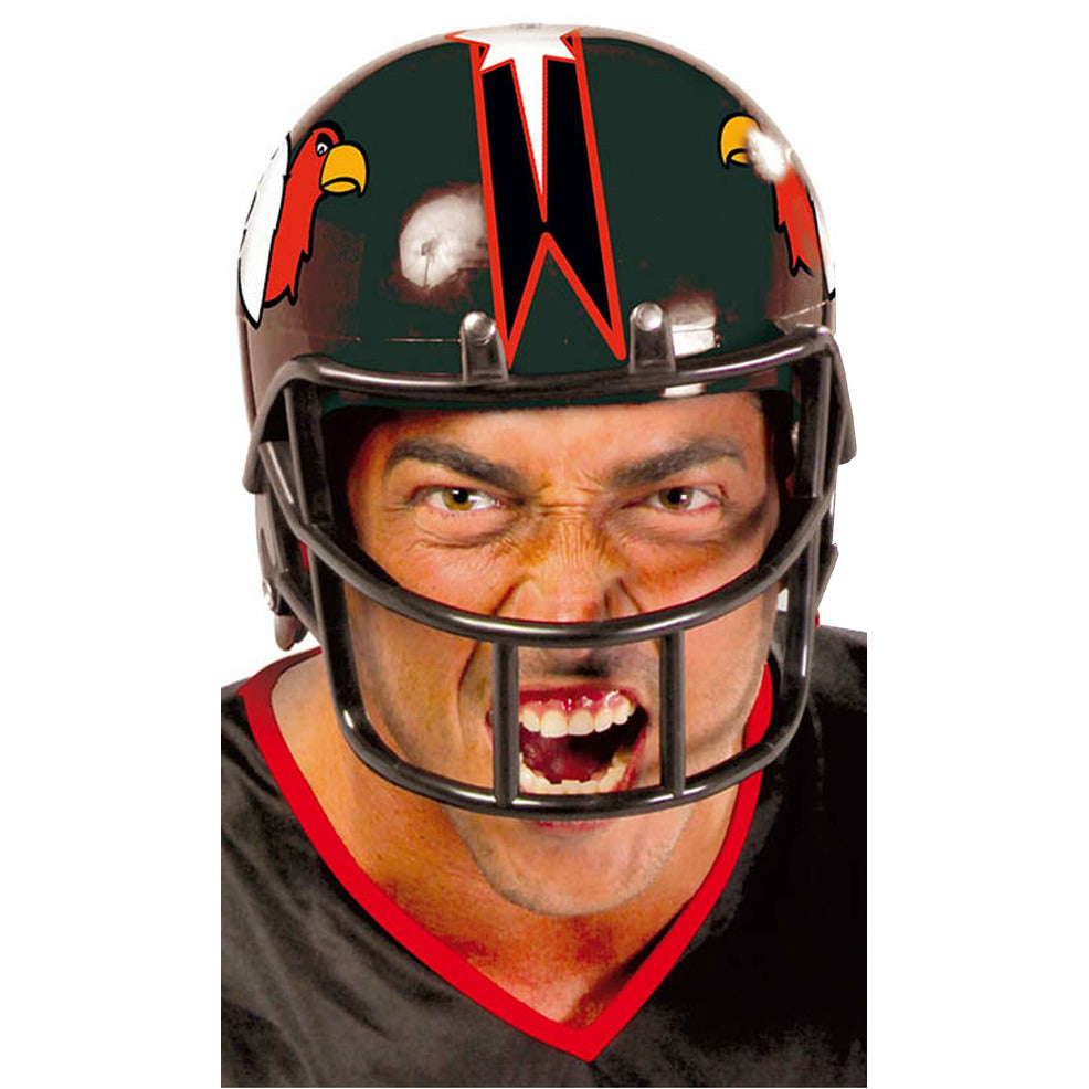 Casco Rugby Negro | Don Disfraz