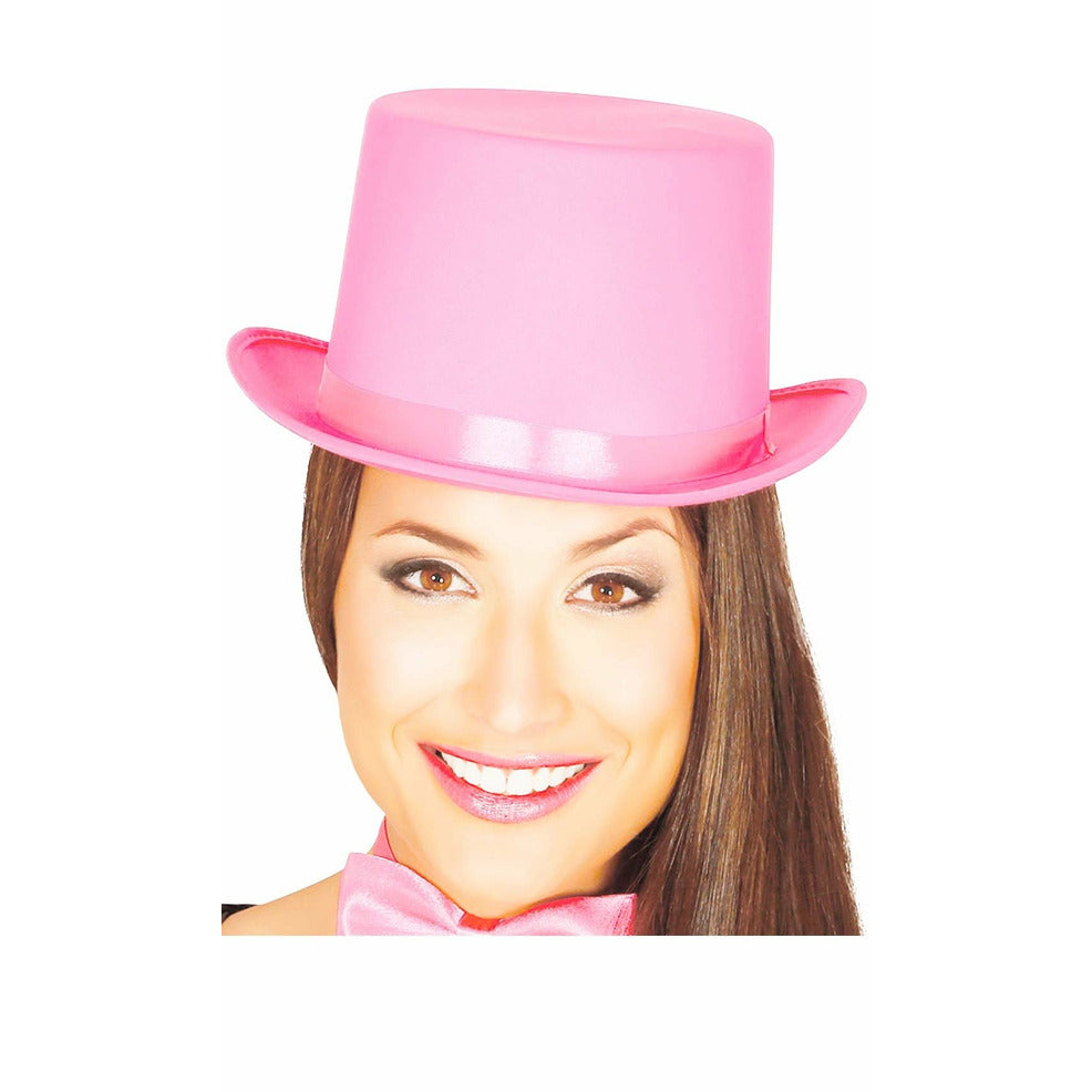 Chistera Deluxe Rosa | Don Disfraz