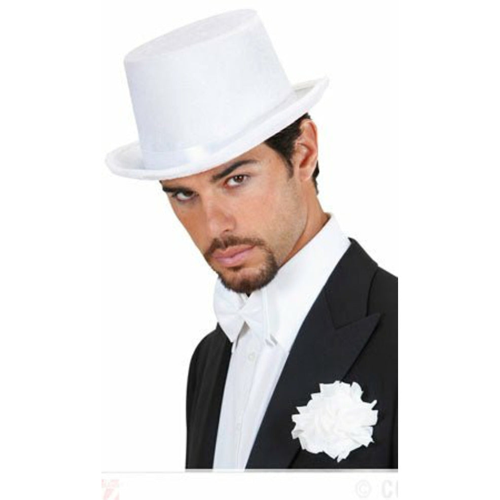 Chistera Blanca Deluxe | Don Disfraz