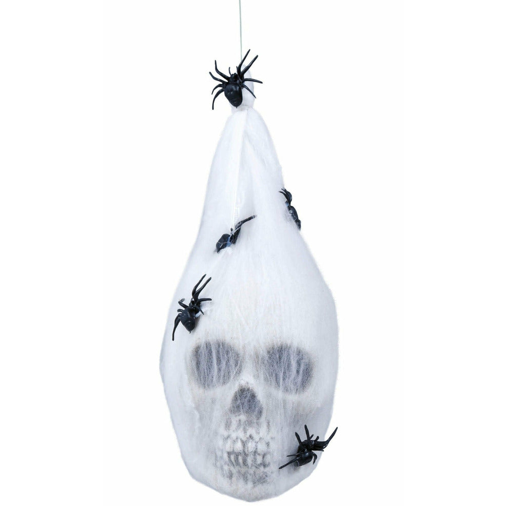 Colgante de Calavera en Telaraña | Don Disfraz