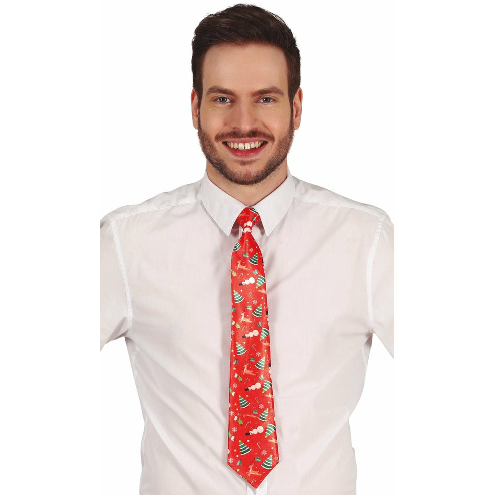 Corbata de Navidad Roja | Don Disfraz