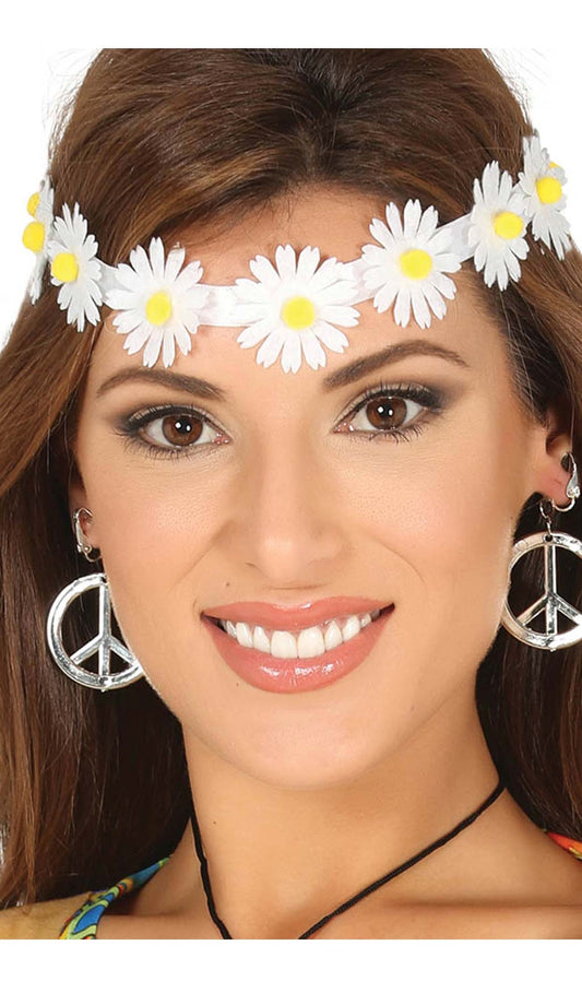 Couronne Marguerites Blanches