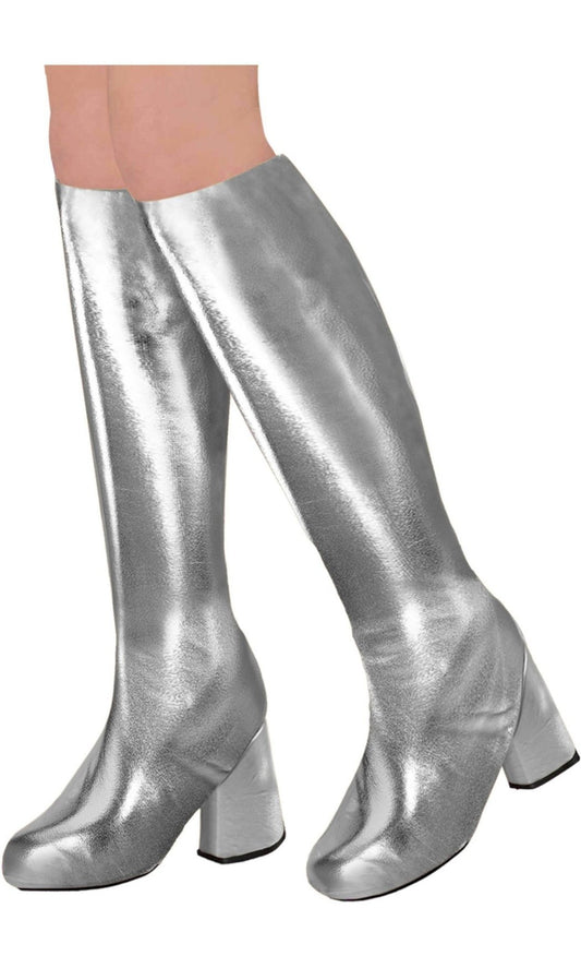 Couvre-bottes Brillant Argent