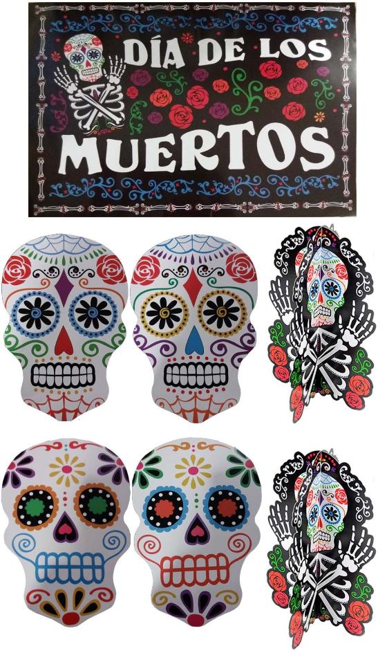 Pack 7 Têtes de Mort