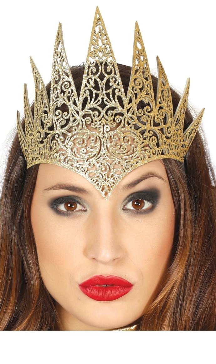 Diadème Reine Dorée