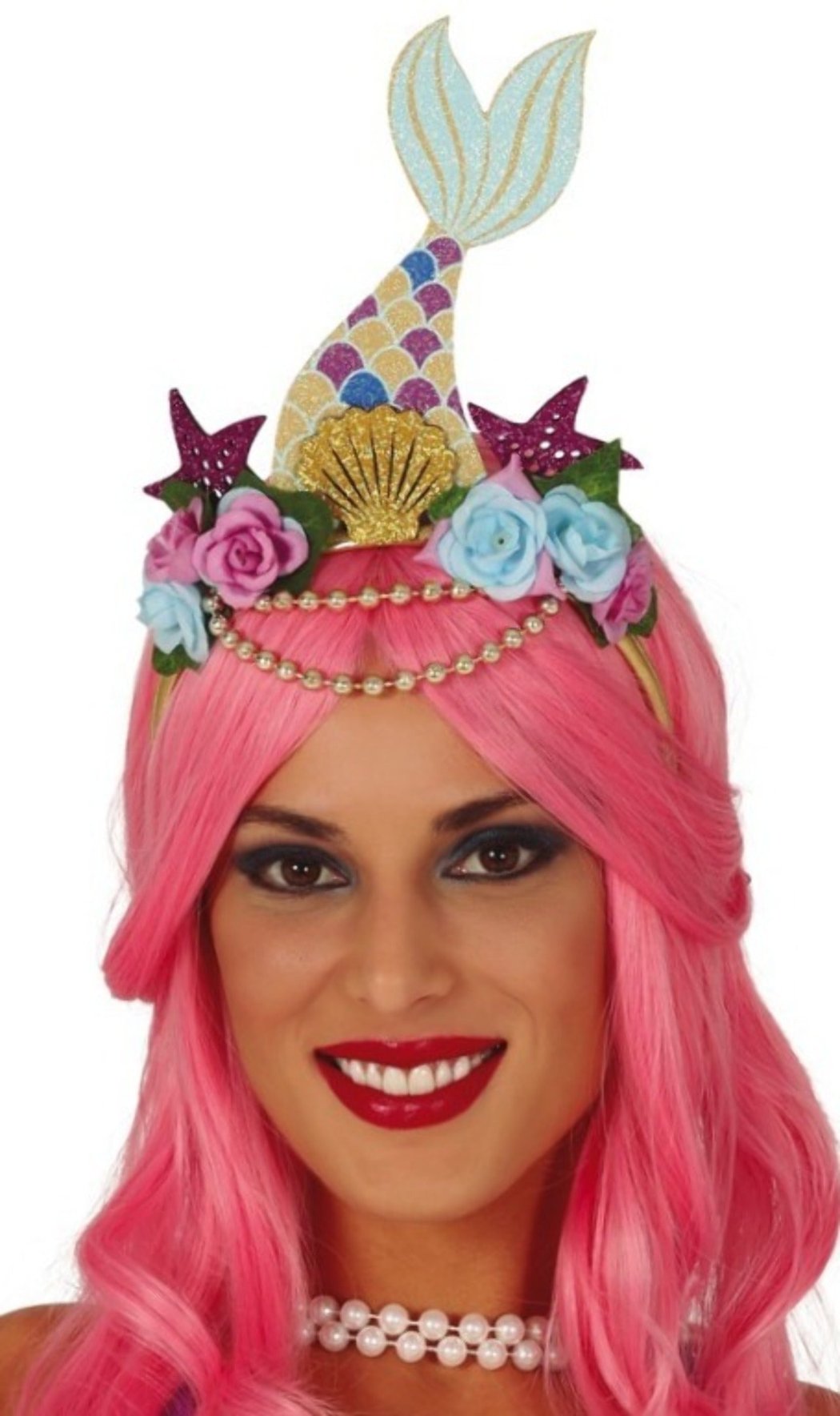 Serre-Tête Sirène Fleurs