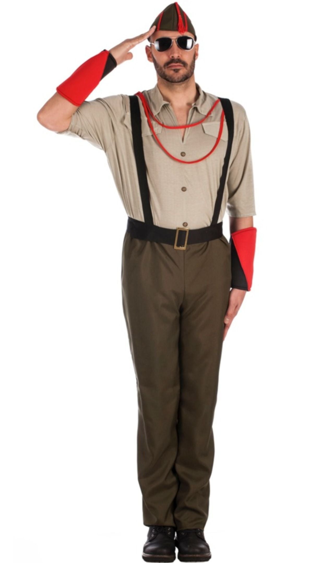 Disfraces en pareja de Legionario y Cabra