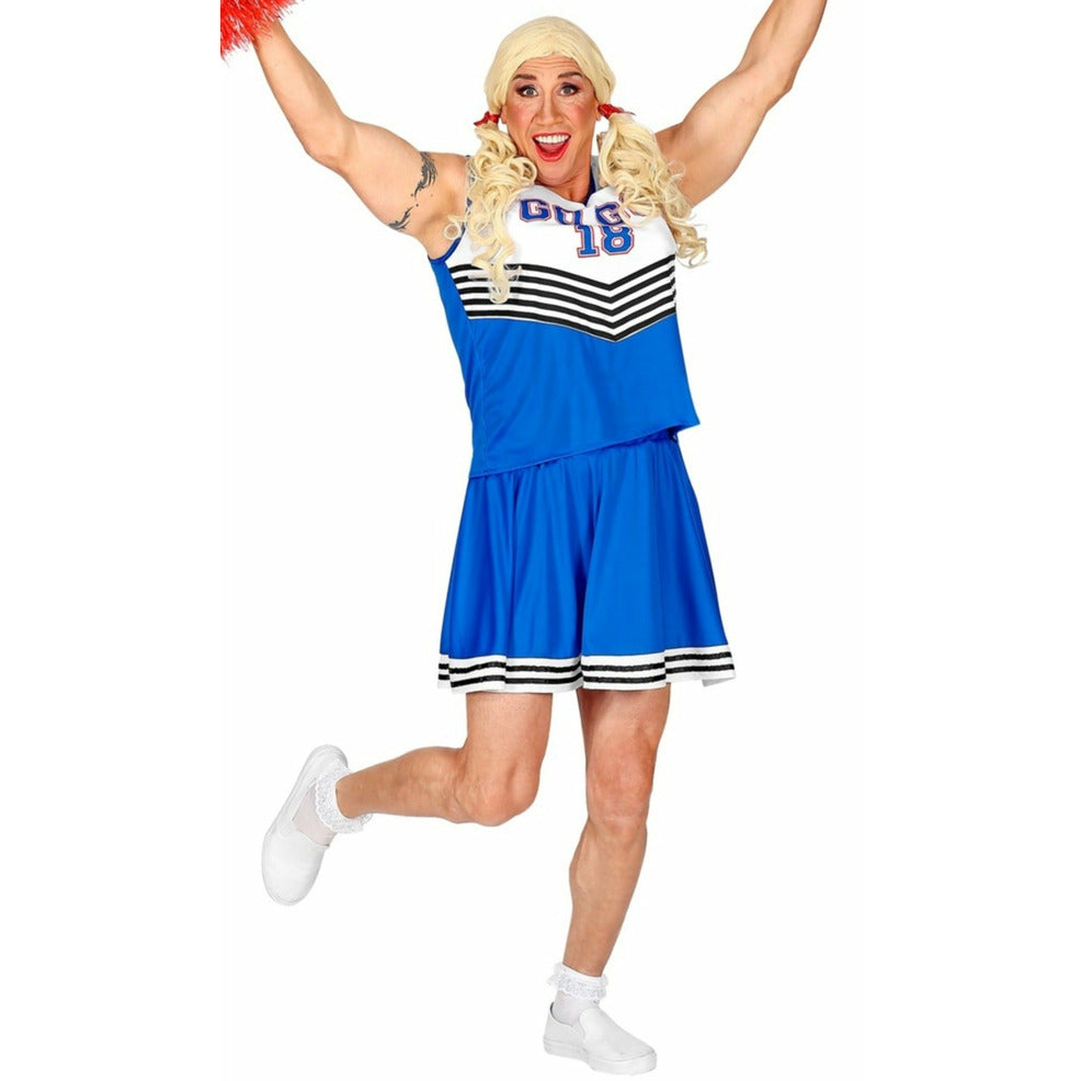 Disfraz de Animadora Cheerleader para hombre | Don Disfraz