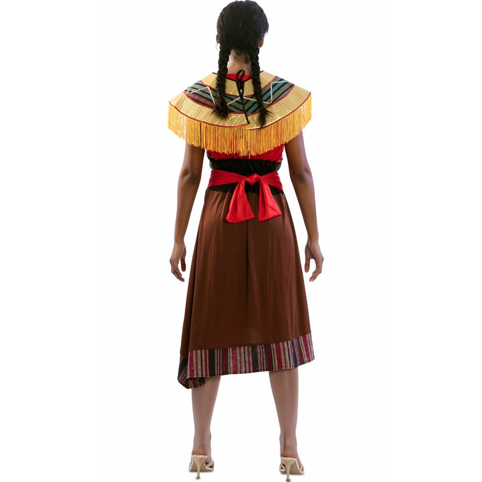 Disfraz de Azteca Marrón para mujer | Don Disfraz