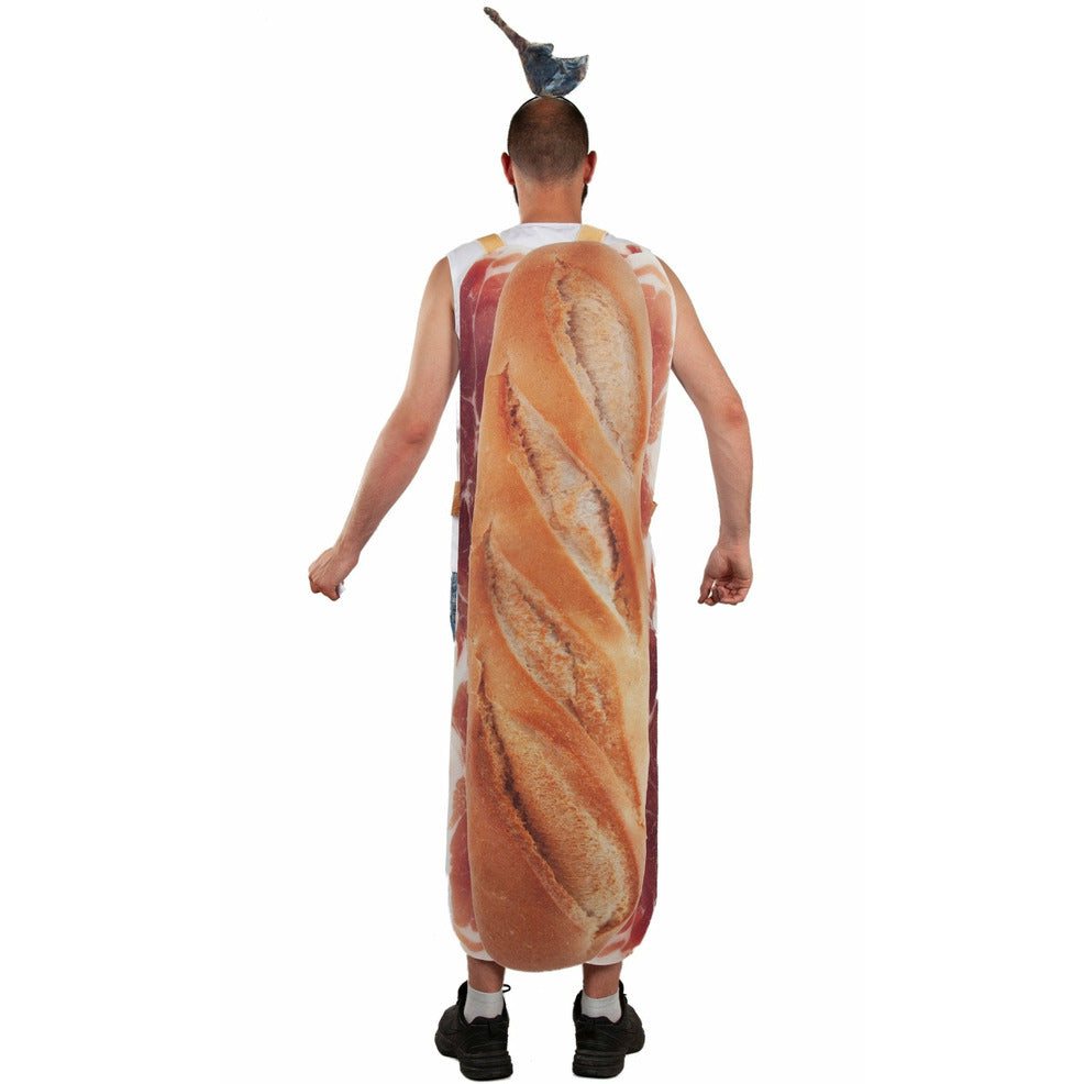 Disfraz de Bocadillo de Jamón para adulto | Don Disfraz