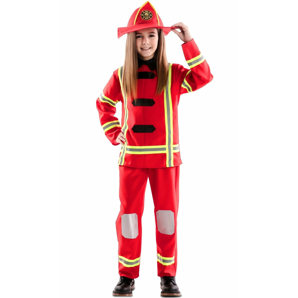 Disfraz de Bombera Uniforme infantil | Don Disfraz