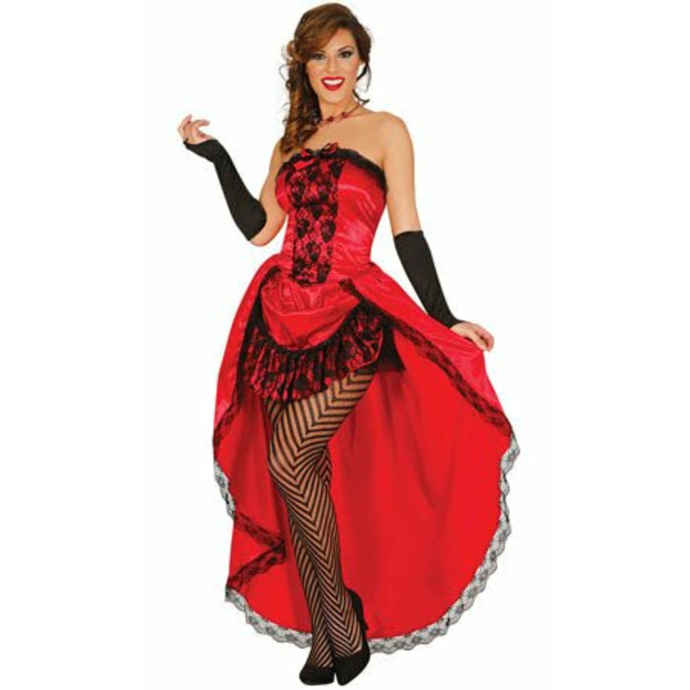 Disfraz de Cabaret Rojo para mujer | Don Disfraz