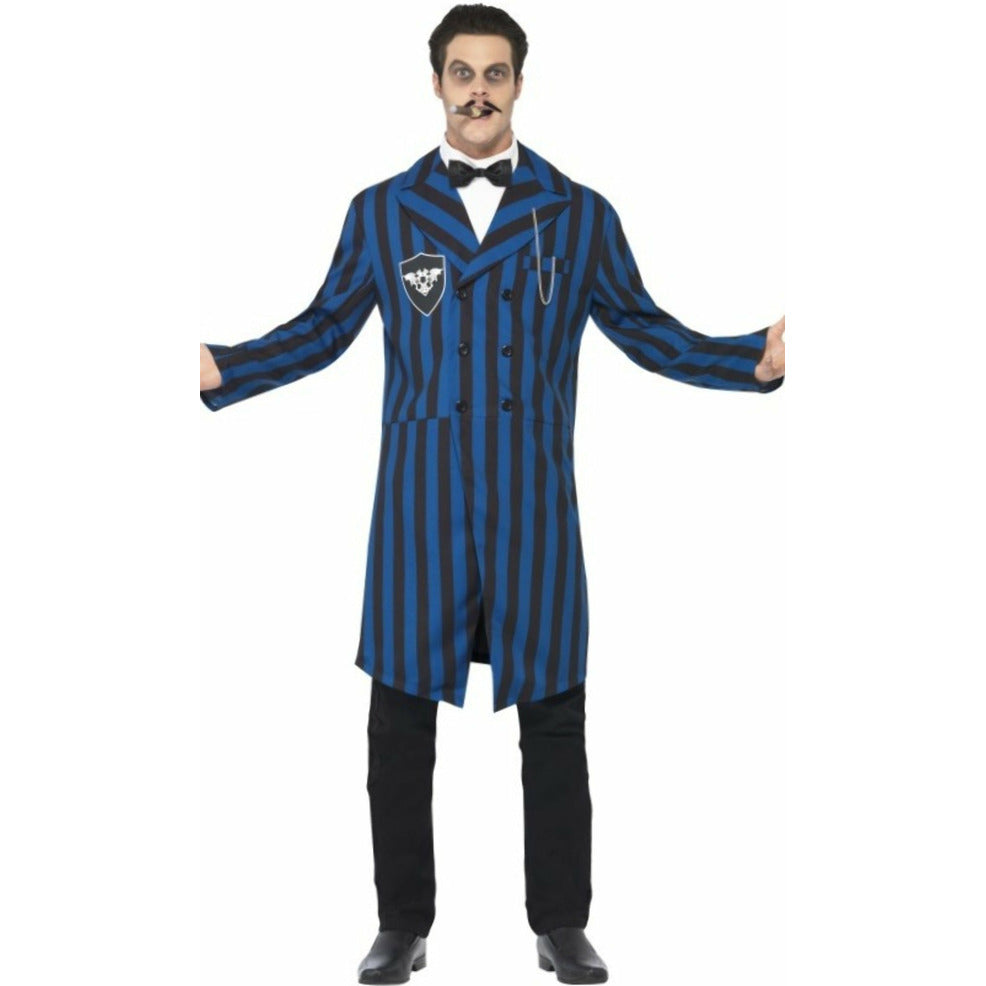 Disfraz de Padre Siniestro Azul para hombre | Don Disfraz