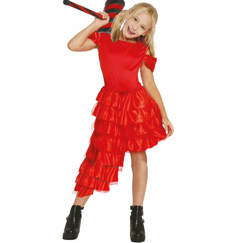Disfraz de Harley Rojo para niña | Don Disfraz