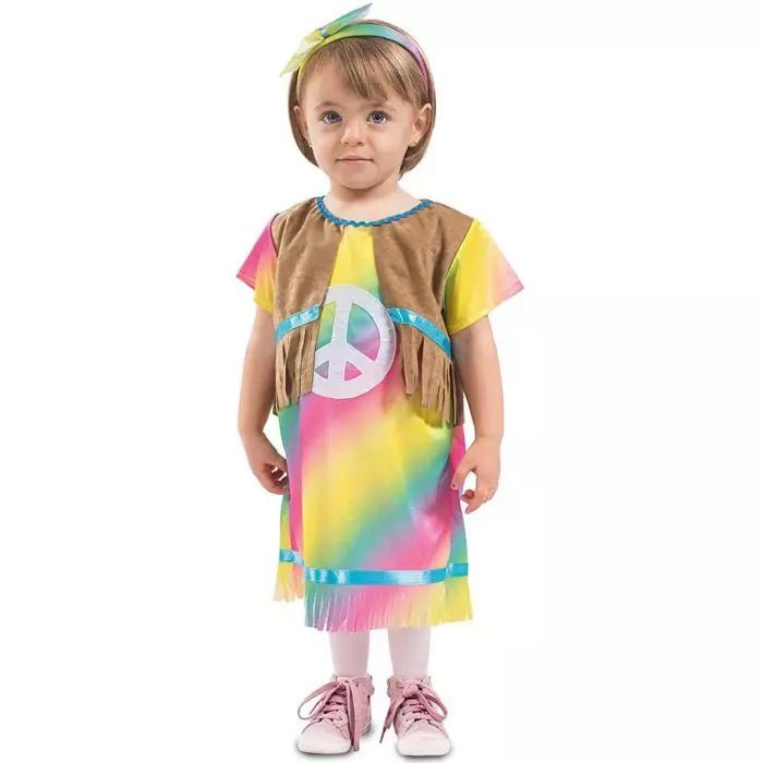 Déguisement Hippie Couleurs pour bébé