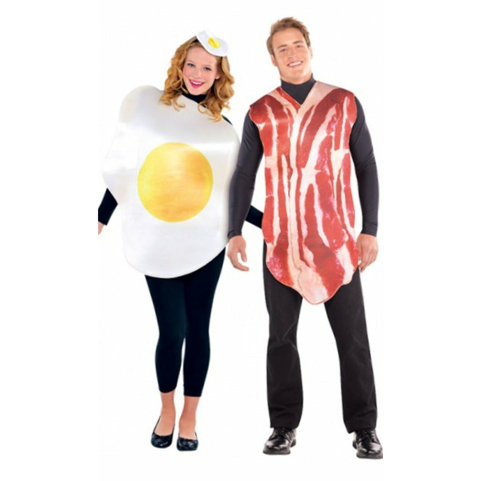 Disfraz de Huevo y Bacon para parejas | Don Disfraz