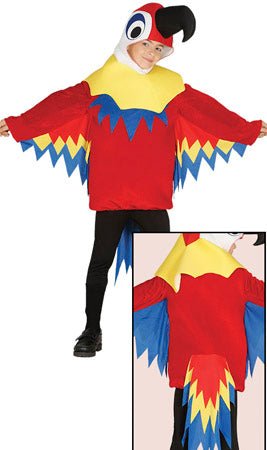 Disfraz de Loro Tropical infantil I Don Disfraz